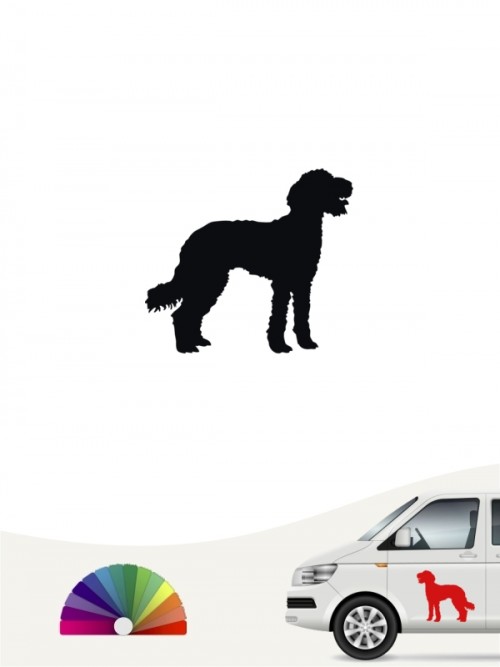 Hunde-Autoaufkleber Goldendoodle 1 Mini von Anfalas.de