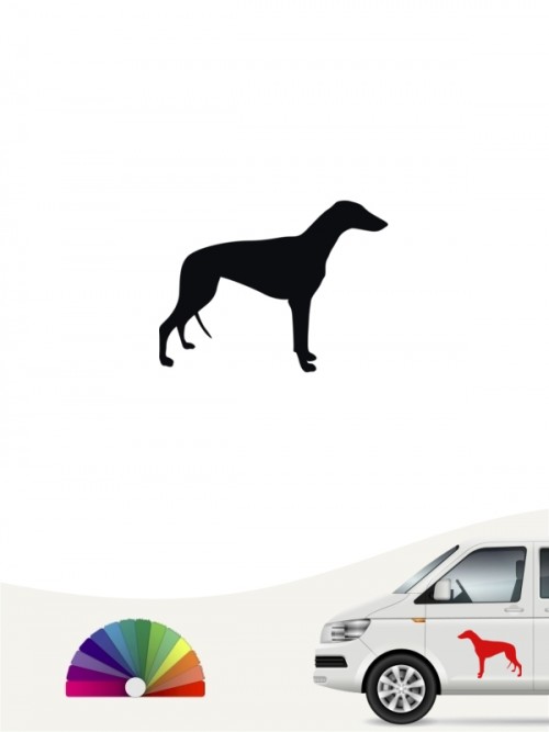 Hunde-Autoaufkleber Greyhound 1 Mini von Anfalas.de