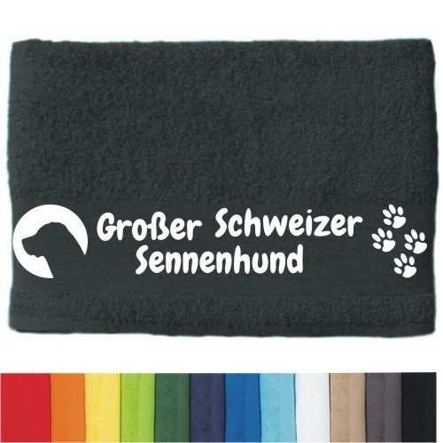 DOG - Handtuch "Großer Schweizer Sennenhund" selbst gestalten | ANFALAS