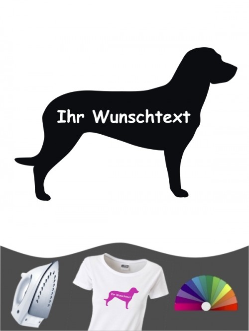 Hannoverscher Schweißhund 3 - Bügelbild