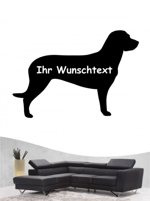 Hannoverscher Schweißhund 3 - Wandtattoo