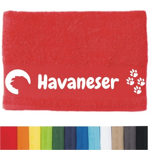 DOG - Handtuch "Havaneser" selbst gestalten | ANFALAS