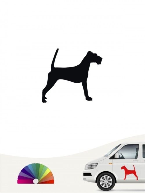 Hunde-Autoaufkleber Irish Terrier 1 Mini von Anfalas.de