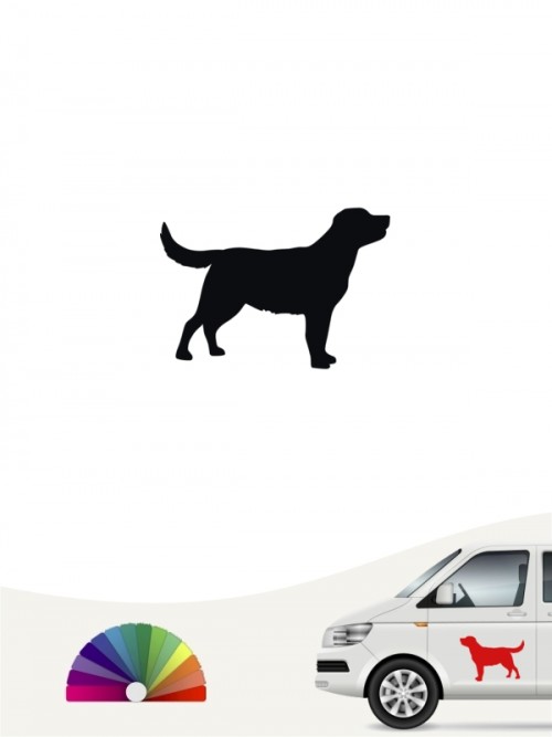 Hunde-Autoaufkleber Labrador Retriever 1 Mini von Anfalas.de