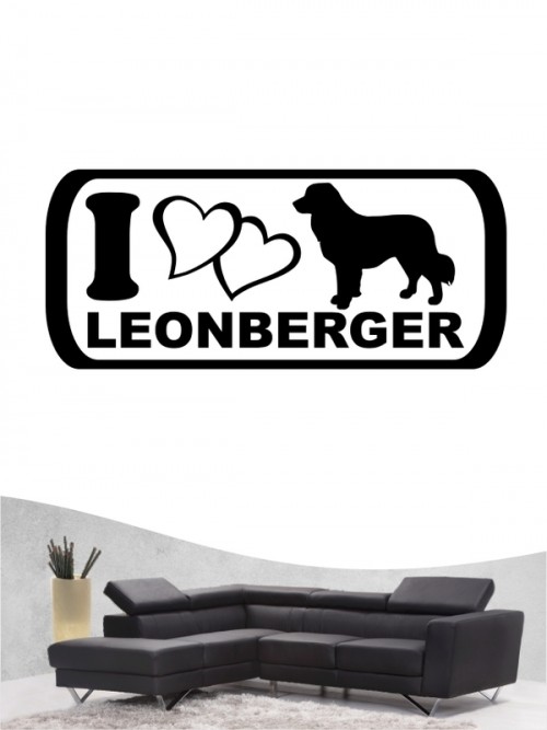 Leonberger 6 - Wandtattoo