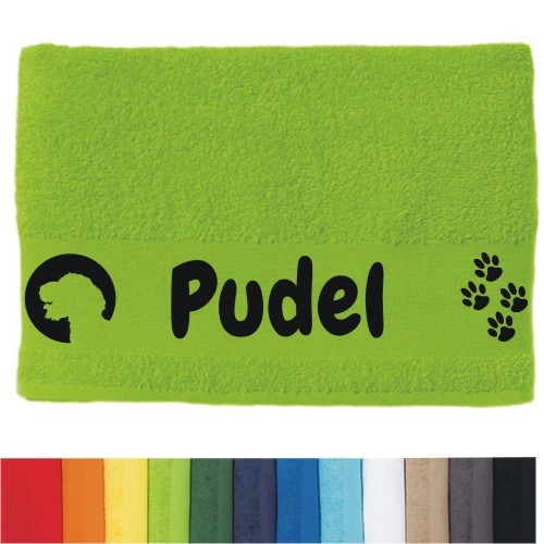 DOG - Handtuch "Pudel" selbst gestalten | ANFALAS