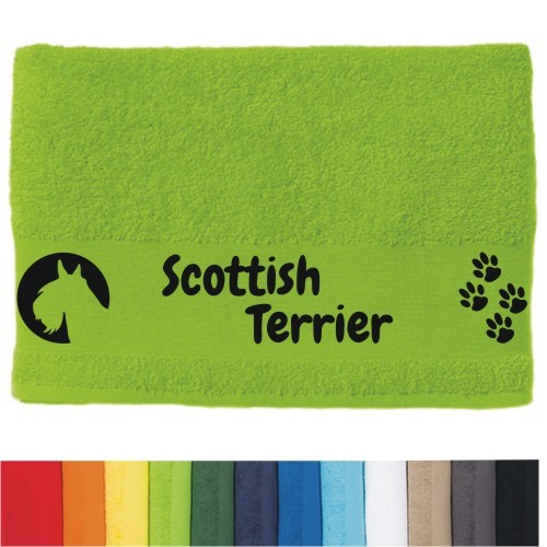 DOG - Handtuch "Scottish Terrier" selbst gestalten | ANFALAS
