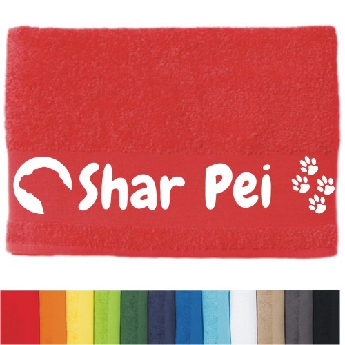DOG - Handtuch "Shar Pei" selbst gestalten | ANFALAS