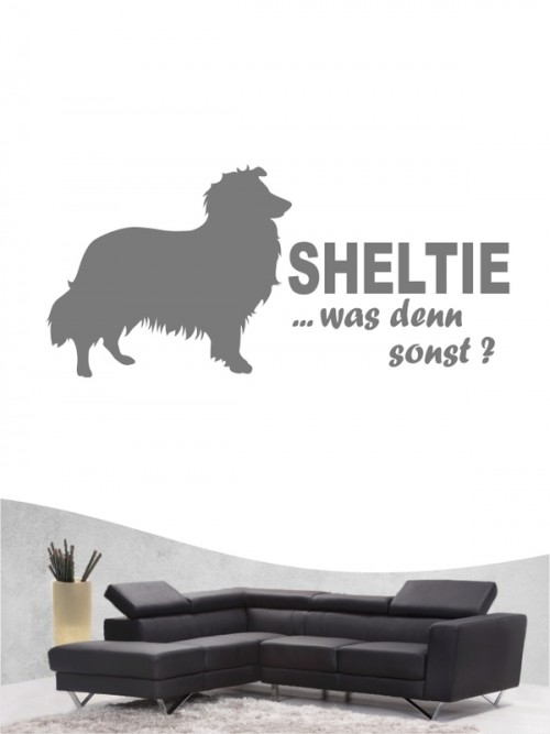 Sheltie 7 - Wandtattoo