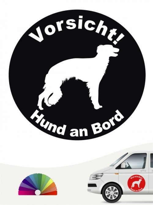 Hunde-Autoaufkleber Silken Windsprite 42 von Anfalas.de