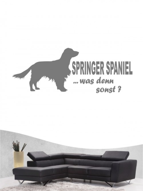 Springer Spaniel 7 - Wandtattoo