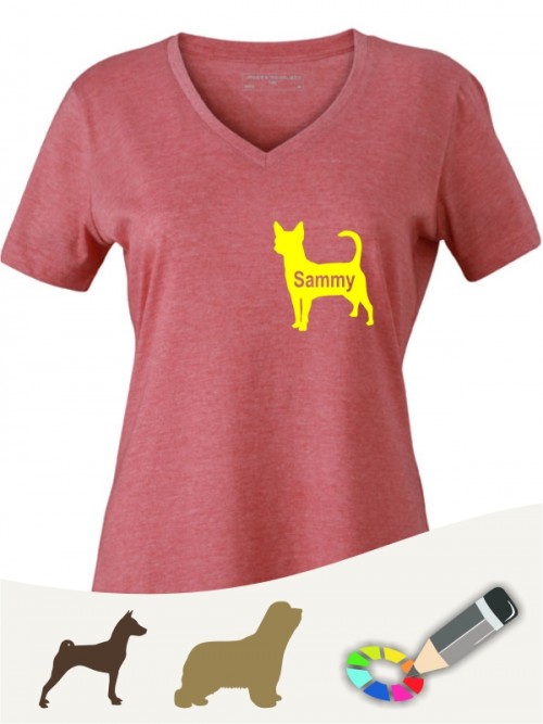  V-Shirt für Hundesportler