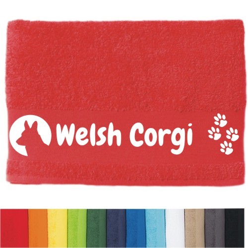 DOG - Handtuch "Welsh Corgi" selbst gestalten | ANFALAS
