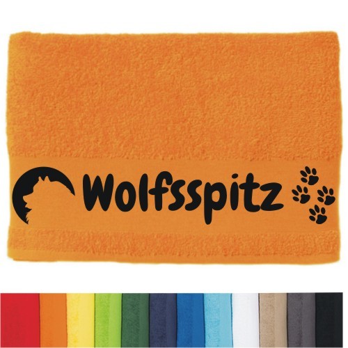 DOG - Handtuch "Wolfsspitz" selbst gestalten | ANFALAS