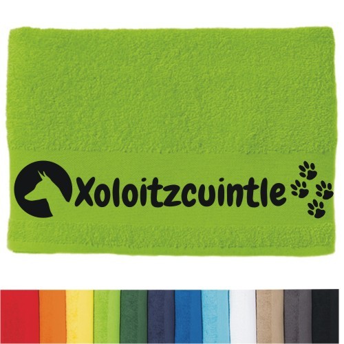 DOG - Handtuch "Xoloitzcuintle" selbst gestalten | ANFALAS