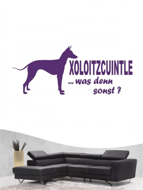 Xoloitzcuintle 7 - Wandtattoo