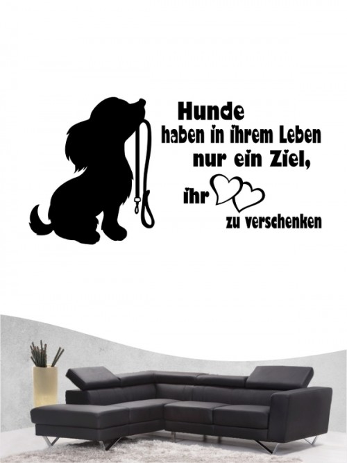 Hunde-Zitat 36 Wandtattoo von Anfalas.de