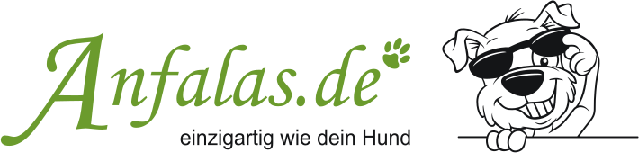Anfalas.de - Hundeaufkleber, Schilder, Fußmatten, Näpfe und mehr für Hundefreunde